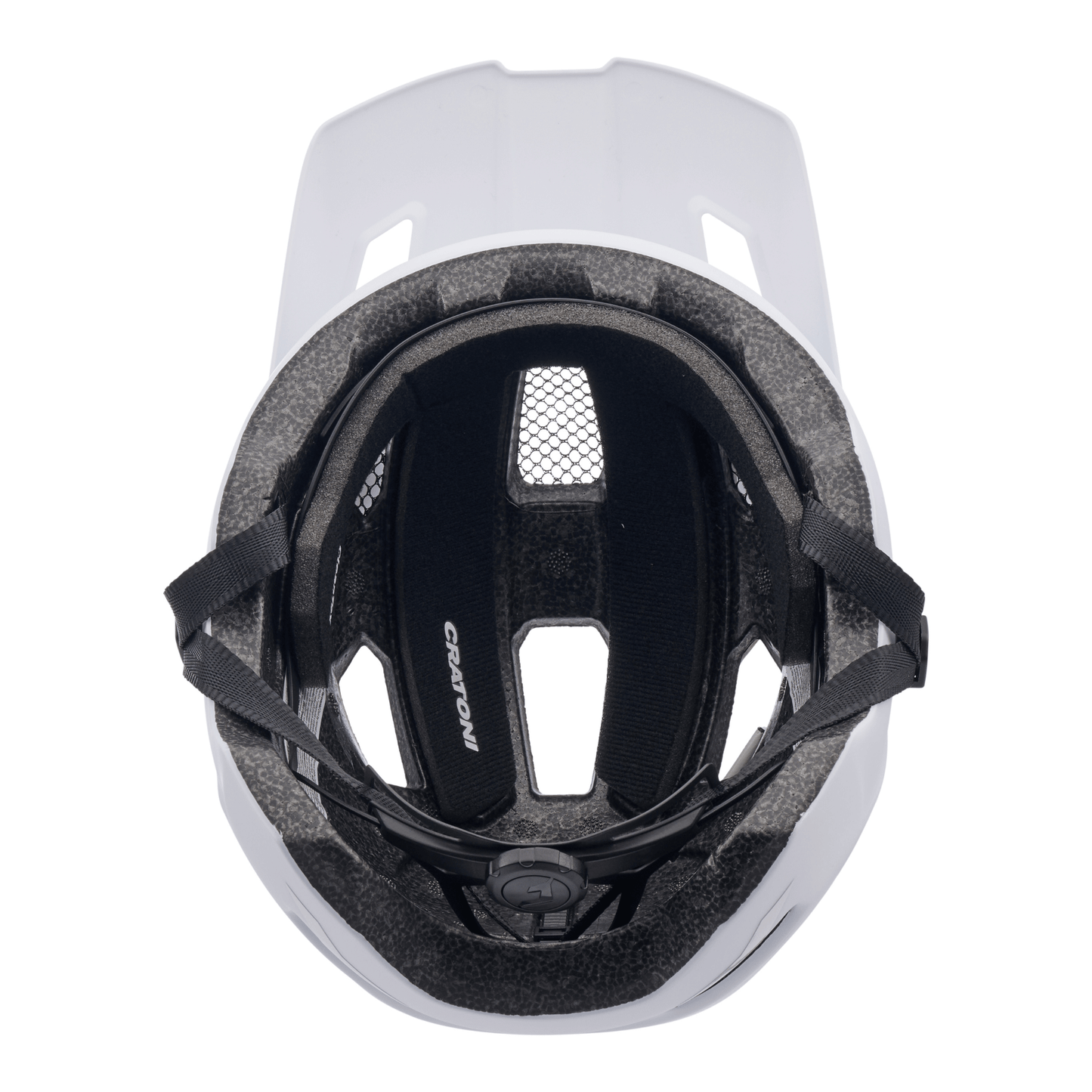 Cratoni WildCat Kinderhelm Fahrradhelm - white matt