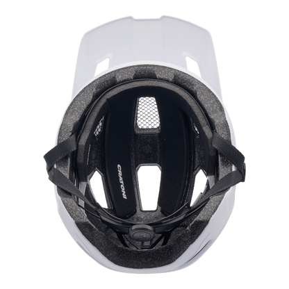 Cratoni WildCat Kinderhelm Fahrradhelm - white matt