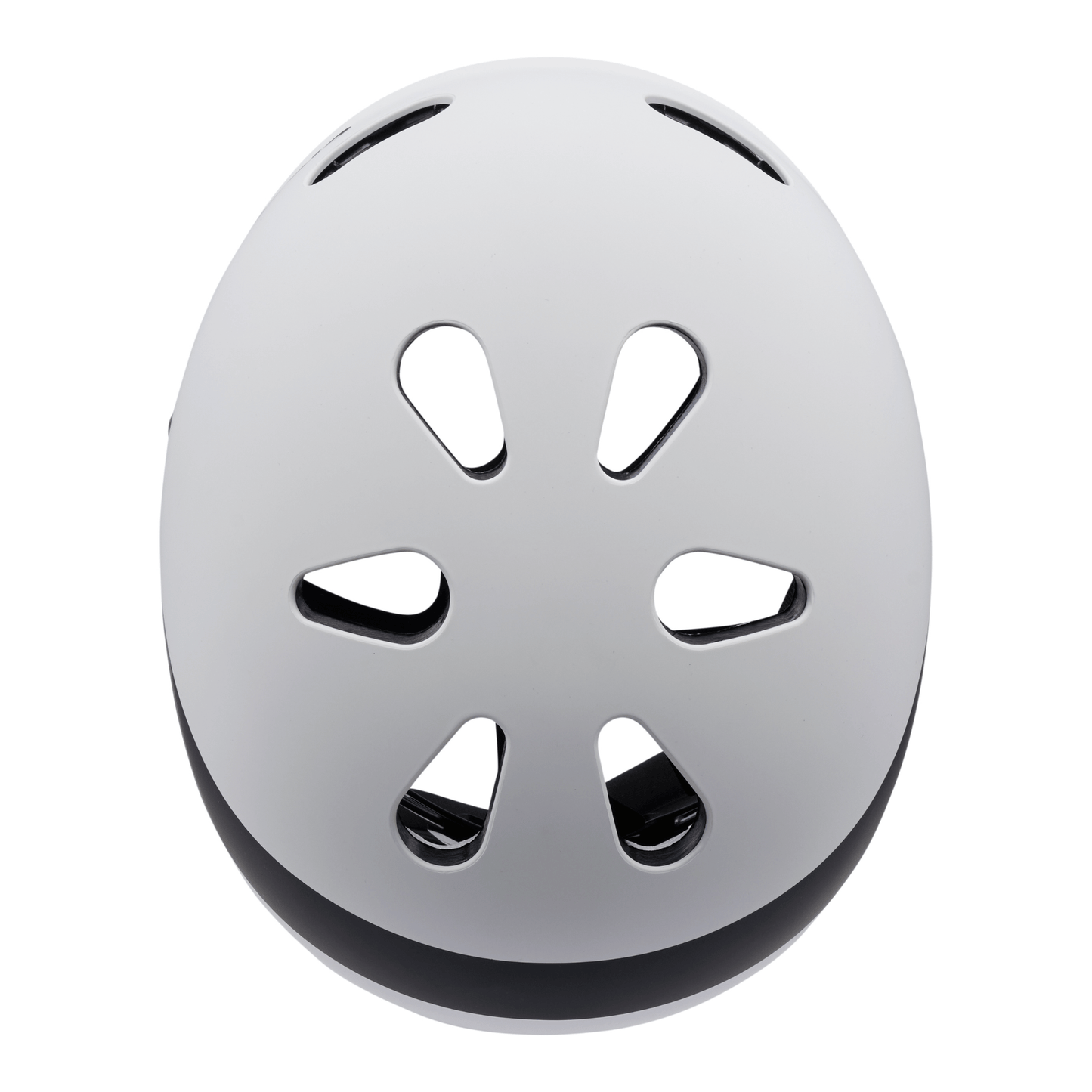 Cratoni C-Mate Jr Kinder Fahrradhelm - white-black matt