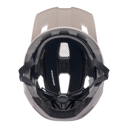 Cratoni WildCat Kinderhelm Fahrradhelm - darksand matt
