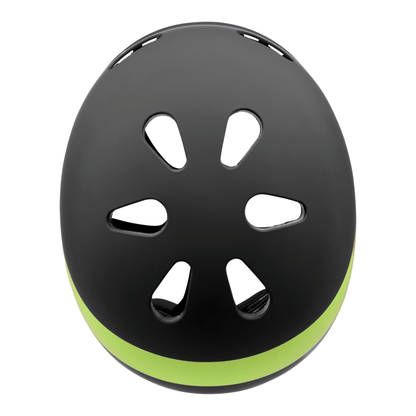 Cratoni C-Mate Jr Kinder Fahrradhelm - black-lime matt
