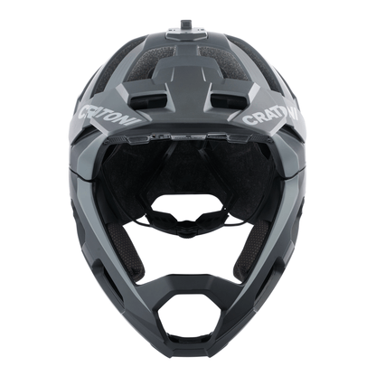 Cratoni Madroc Pro Fullface Fahrradhelm mit Bluetooth & Intercom - black