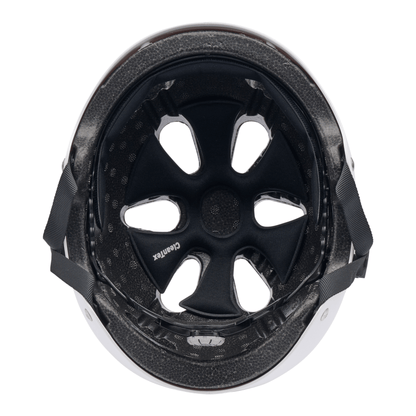 Cratoni C-Mate Jr Kinder Fahrradhelm - white-black matt
