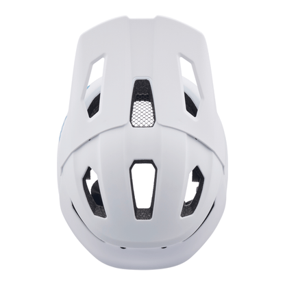 Cratoni WildCat Kinderhelm Fahrradhelm - white matt
