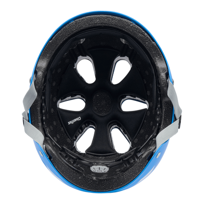 Cratoni C-Mate Jr Kinder Fahrradhelm - blue-grey metallic matt