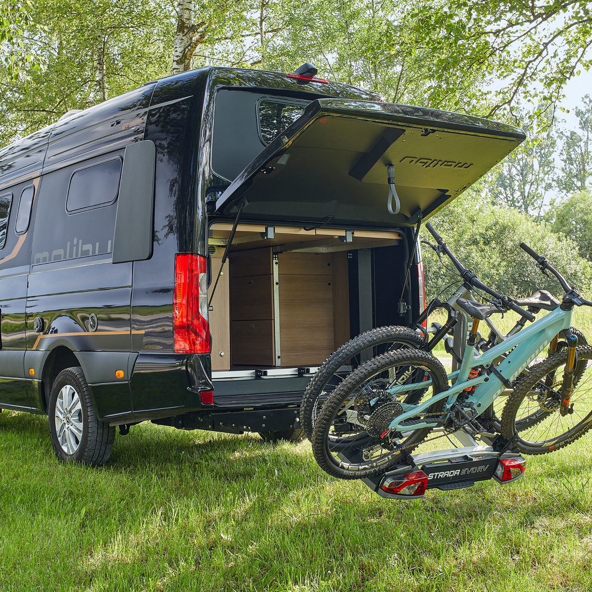 Atera Strada EVO RV - Heckklappe geöffnet
