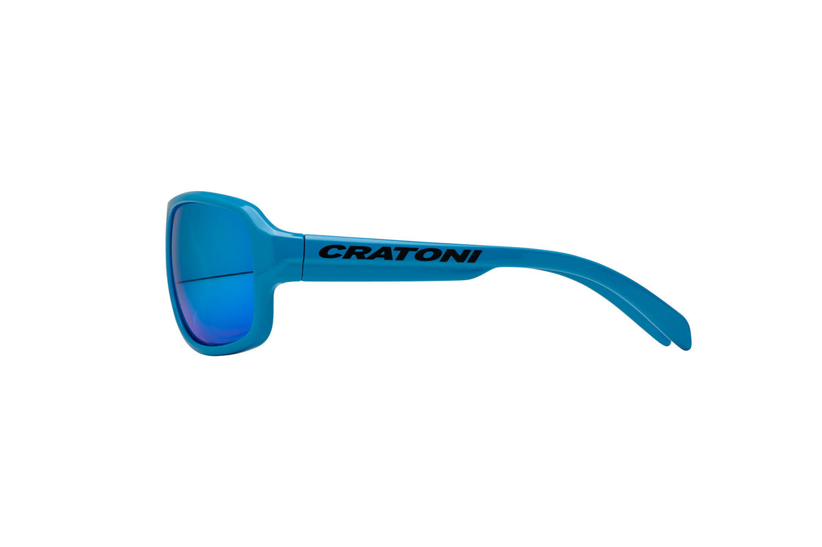 Cratoni C-Ice Jr. blue glossy
