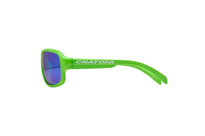 Cratoni C-Ice Jr. neongreen glossy