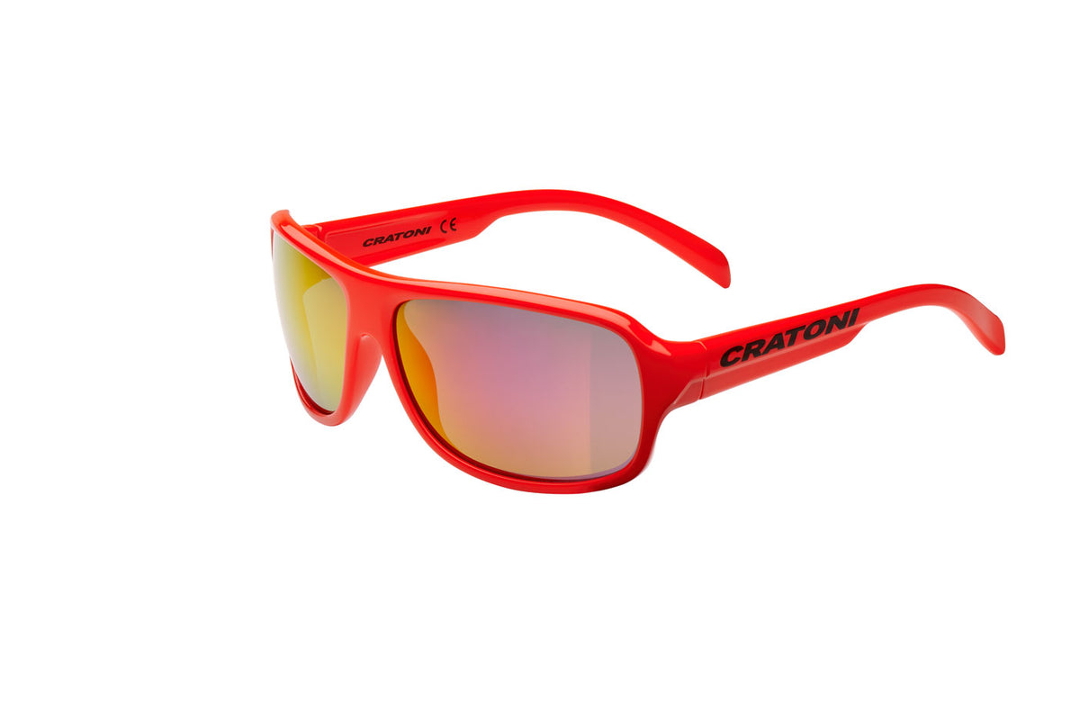Cratoni C-Ice Jr. red glossy