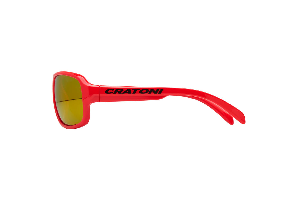 Cratoni C-Ice Jr. red glossy