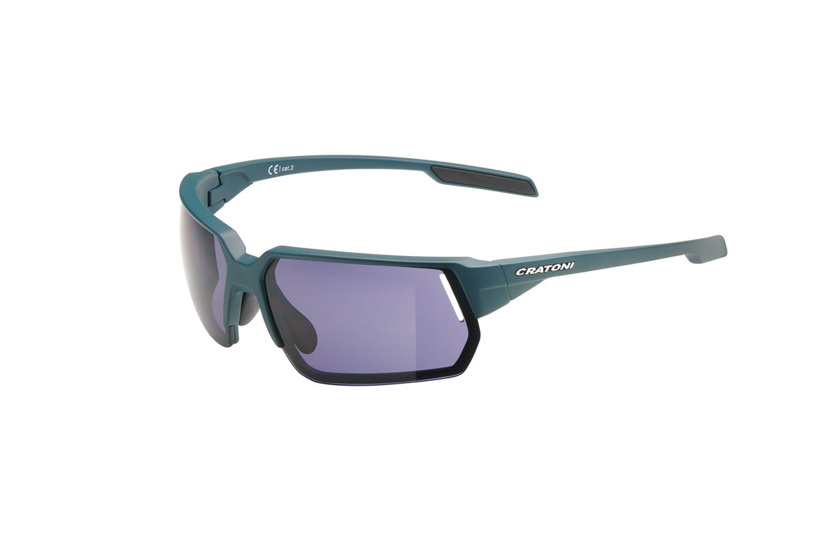Cratoni C-Lite COLOR+ Lifestyle petrol matt + grey-blue without mirror