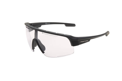 Cratoni C-Matic NXT Photochromic black rubber + clear without mirror