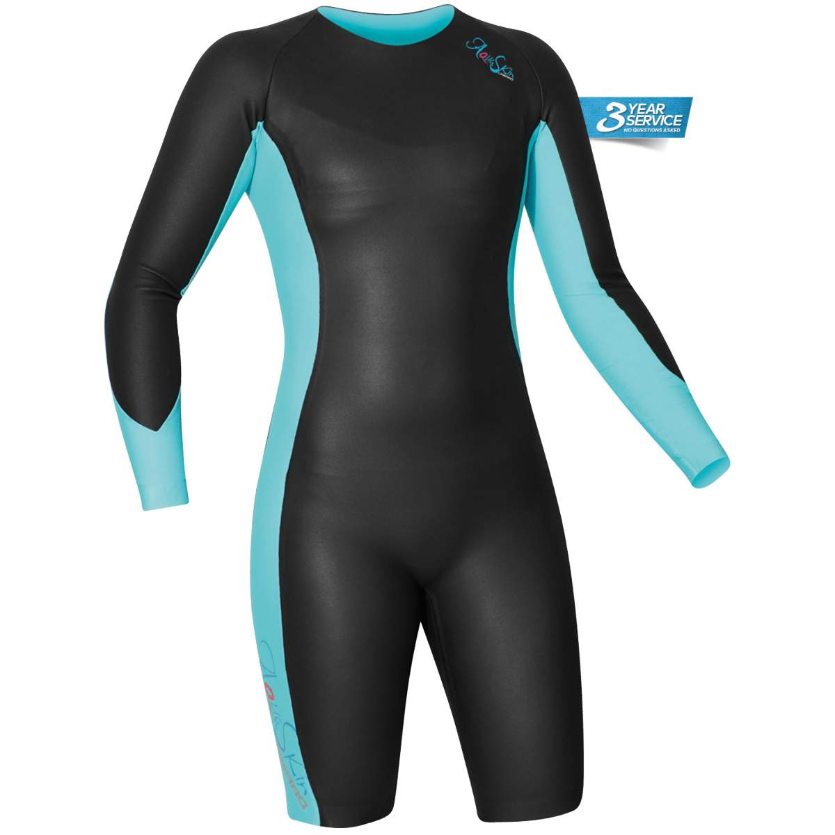 Camaro Aquaskin Mono LS  Damen Neoprenanzug schwarz