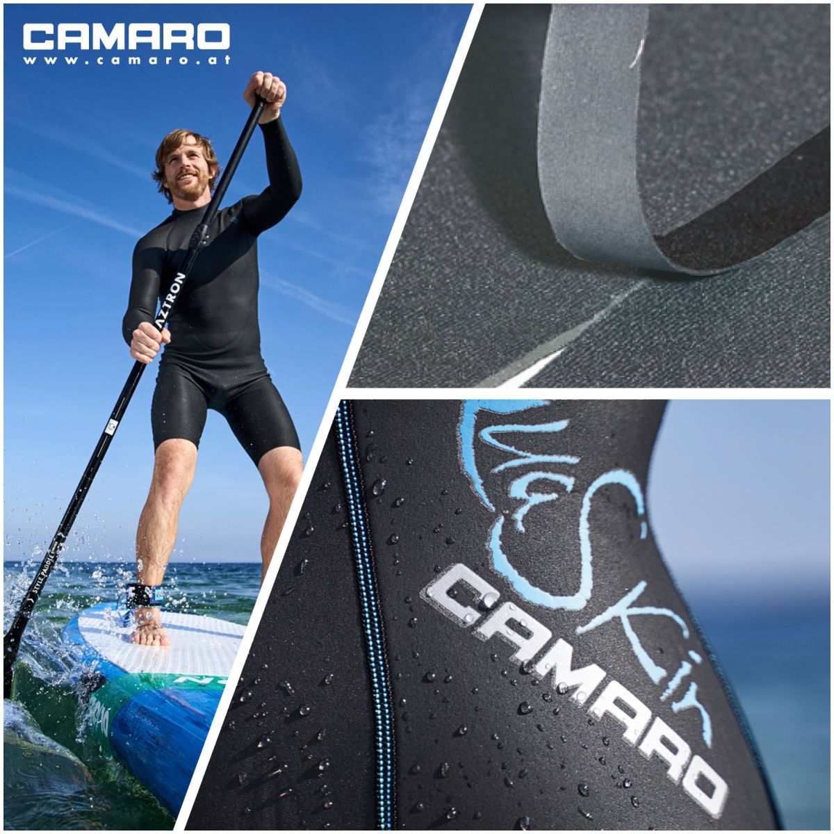 Camaro Aquaskin Mono LS  Neoprenanzug schwarz