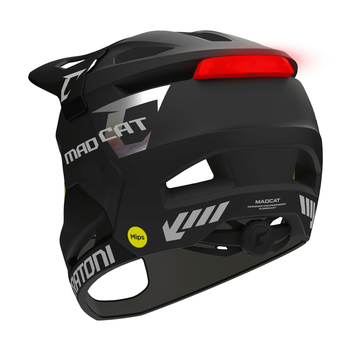 Cratoni MadCat MIPS Kinder Fahrradhelm black matt
