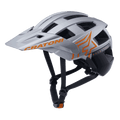 Cratoni AllSet Pro MTB Helm silver-orange matt
