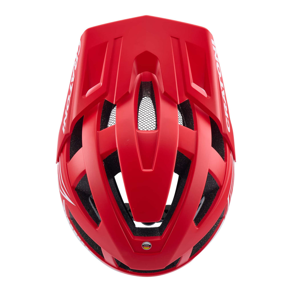 Cratoni AllSet Pro MTB Helm red-white matt