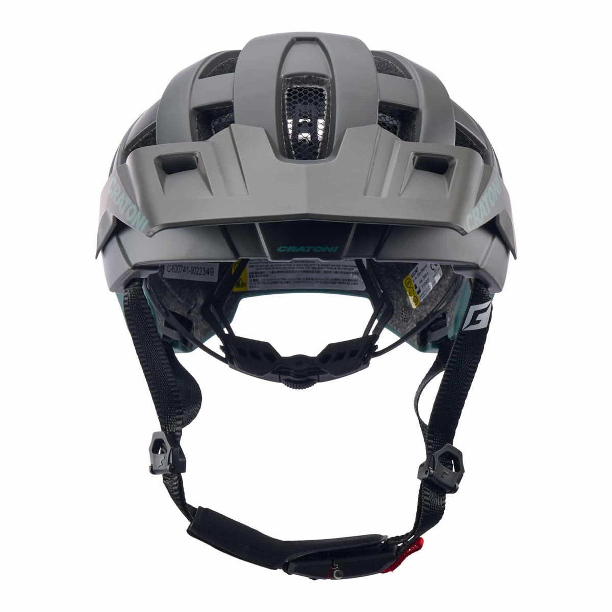Cratoni AllSet Pro MTB Helm stone-sage matt