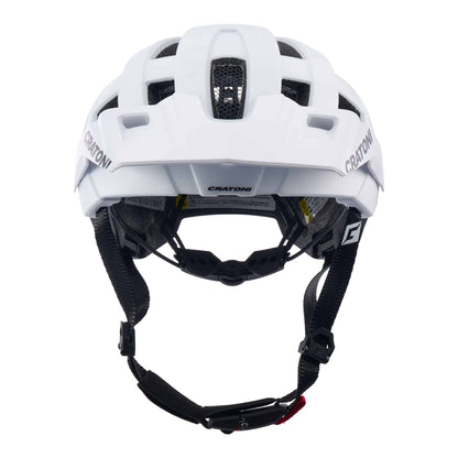 Cratoni AllSet Pro MTB Helm white-black matt