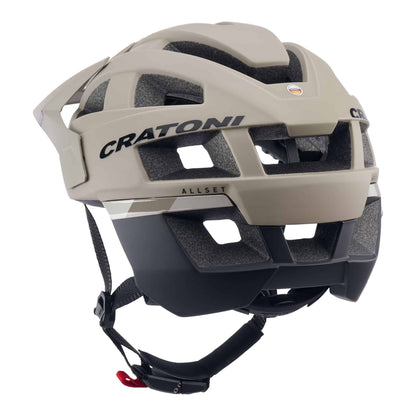 Cratoni AllSet MTB Helm darksand matt
