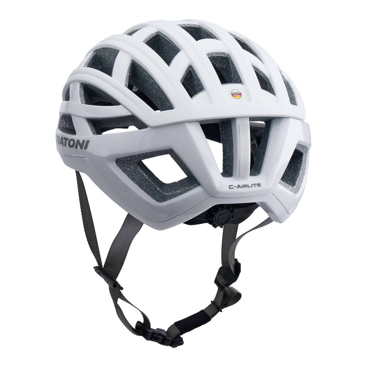 Cratoni C-AirLite Rennrad Helm white matt-glossy