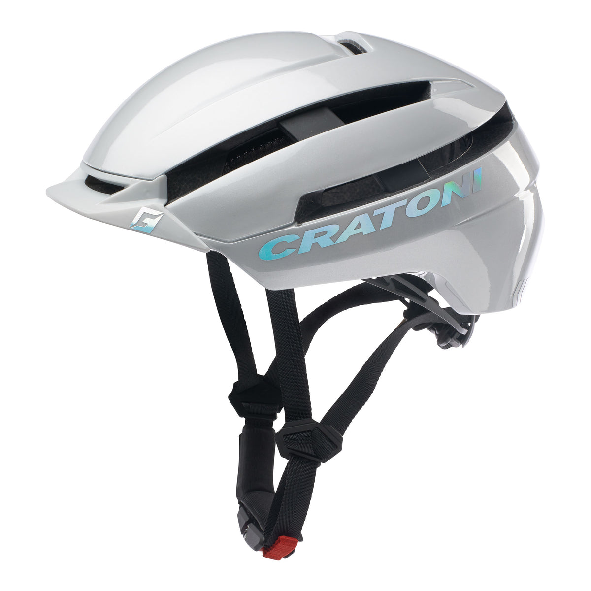 Cratoni C-Loom 2.0 City Fahrradhelm silverfrost glossy