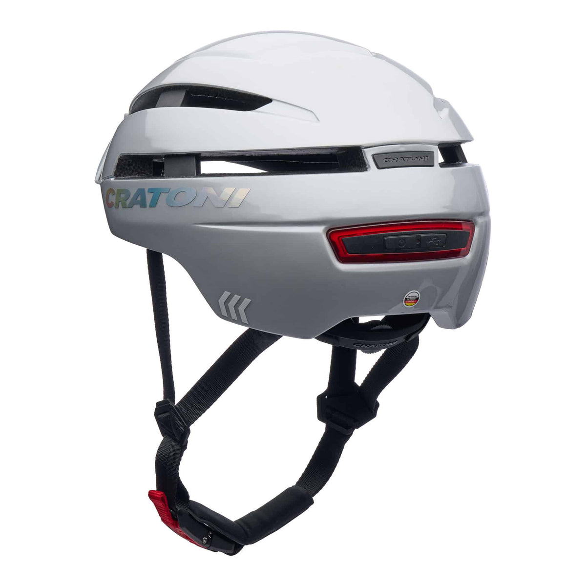 Cratoni C-Loom 2.0 City Fahrradhelm silverfrost glossy
