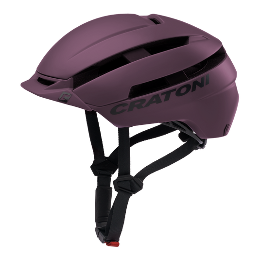 Cratoni C-Loom 2.0 City Fahrradhelm plum matt