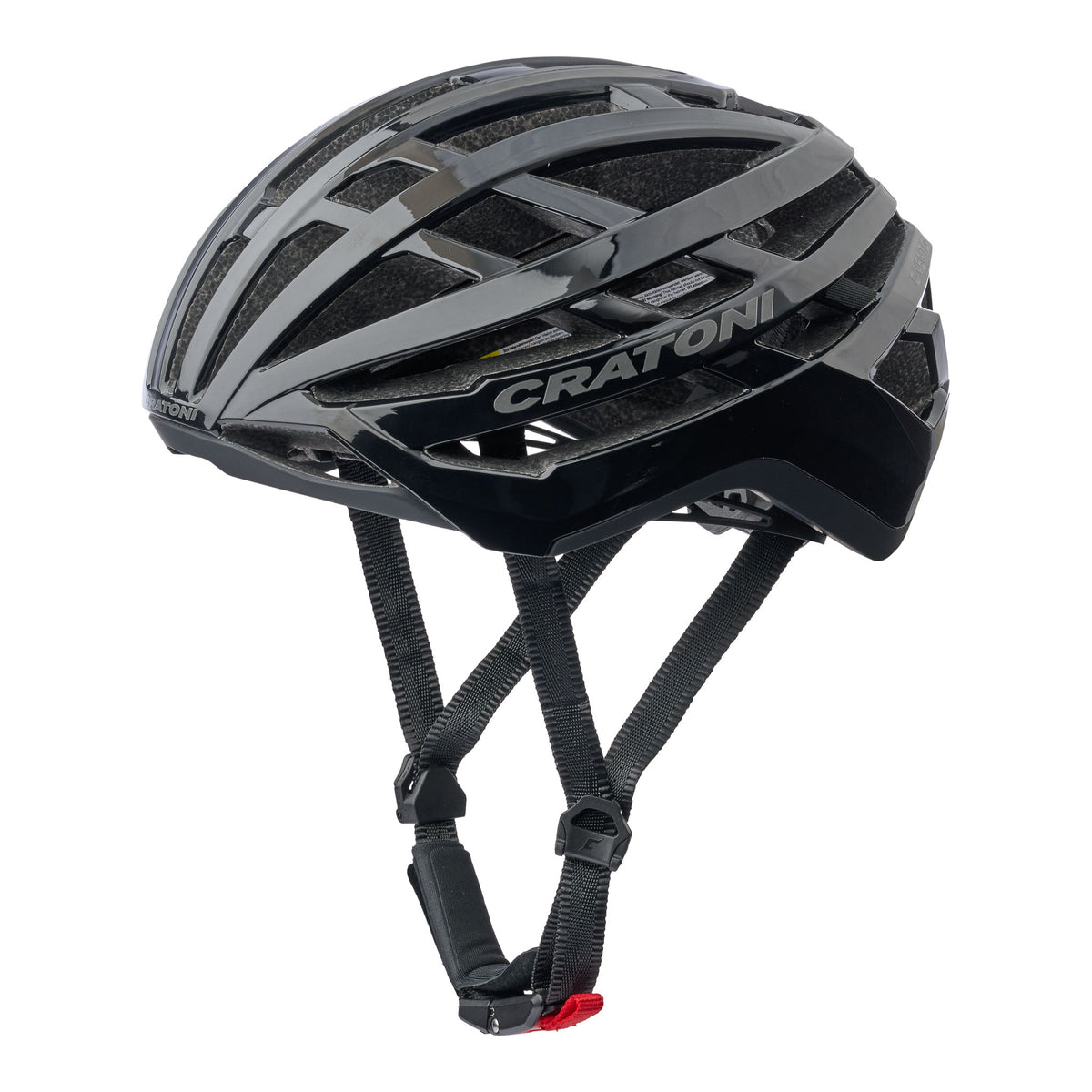 Cratoni C-Vento Rennrad Helm black glossy-matt