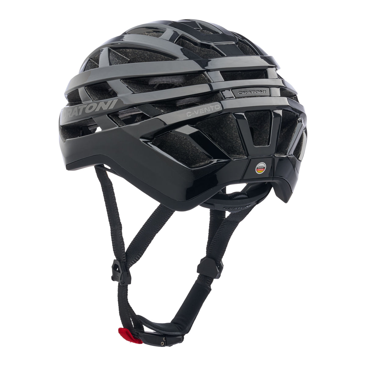 Cratoni C-Vento Rennrad Helm black glossy-matt