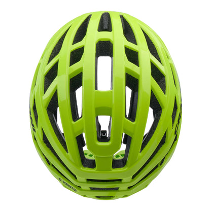 Cratoni C-Vento Rennrad Helm neonyellow glossy-matt