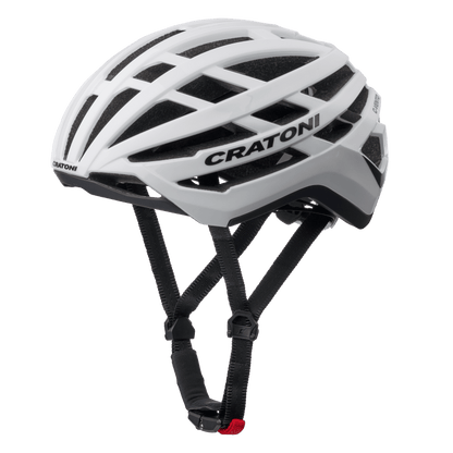 Cratoni C-Vento Rennrad Helm white glossy-matt