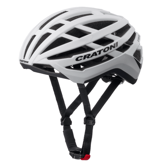 Cratoni C-Vento Rennrad Helm white glossy-matt