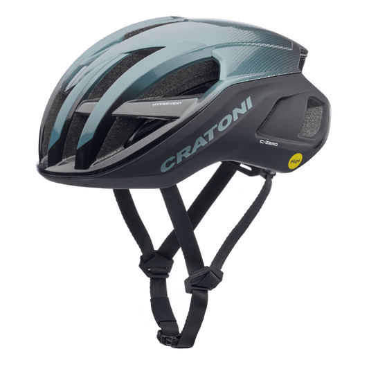 Cratoni C-Zero MIPS Rennrad Helm blue-black glossy-matt