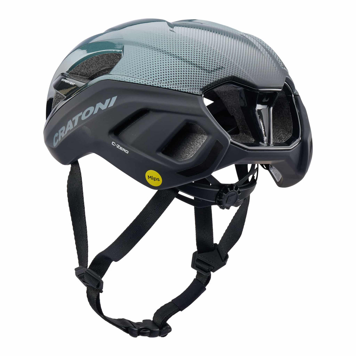 Cratoni C-Zero MIPS Rennrad Helm blue-black glossy-matt