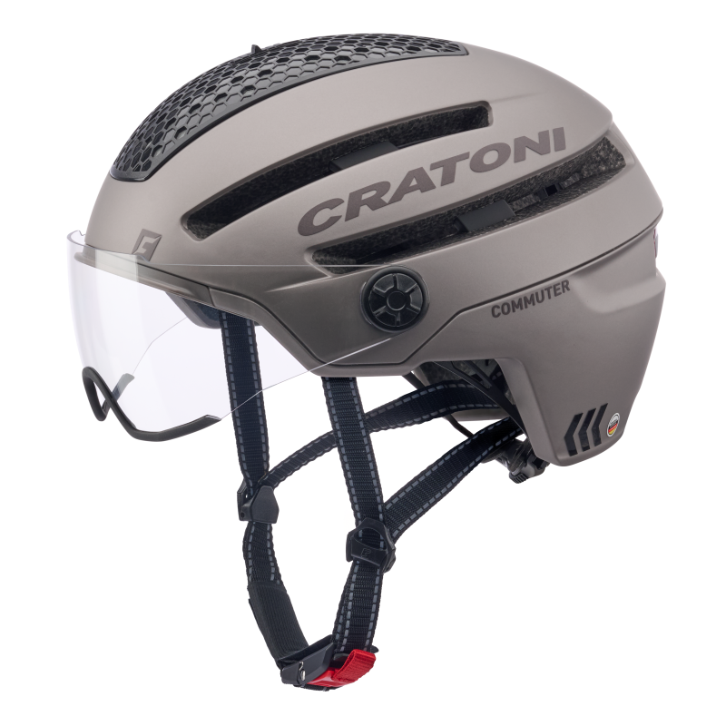 Cratoni Commuter City Fahrradhelm coffee matt