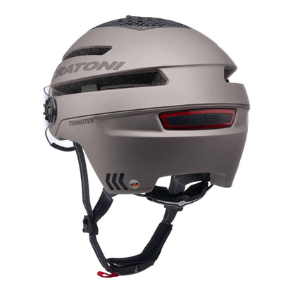 Cratoni Commuter City Fahrradhelm coffee matt