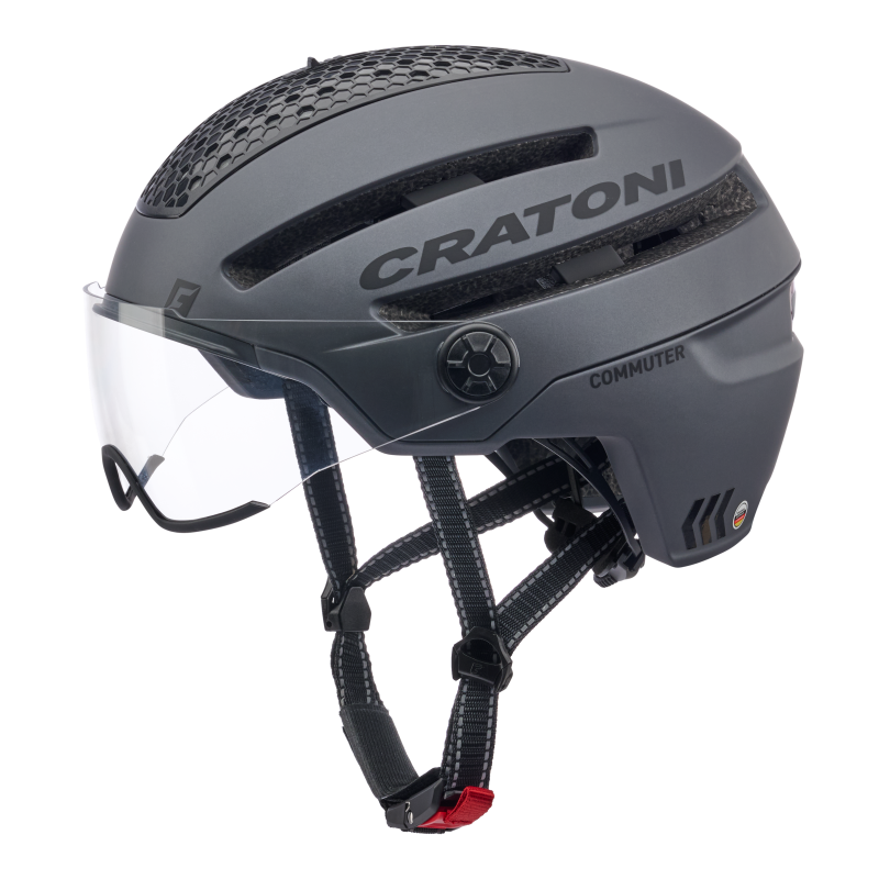 Cratoni Commuter City Fahrradhelm darkgrey matt