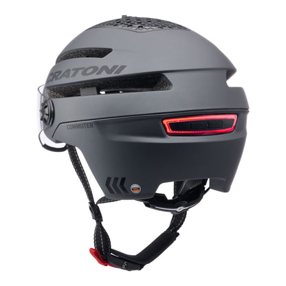 Cratoni Commuter City Fahrradhelm darkgrey matt