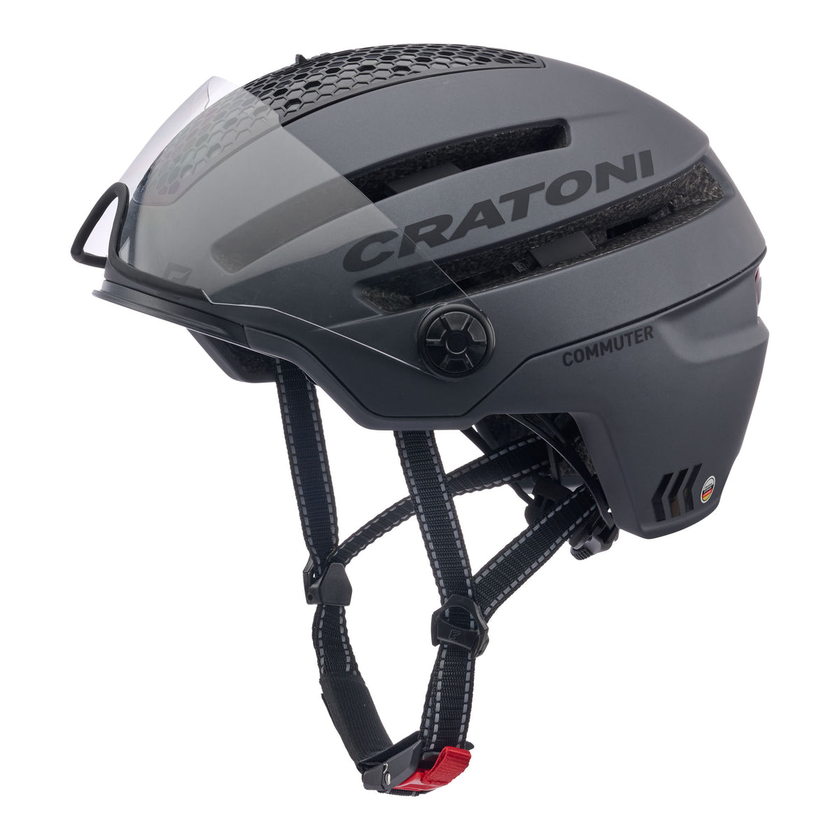 Cratoni Commuter City Fahrradhelm darkgrey matt