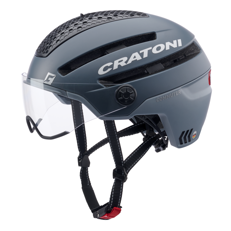 Cratoni Commuter City Fahrradhelm grey matt