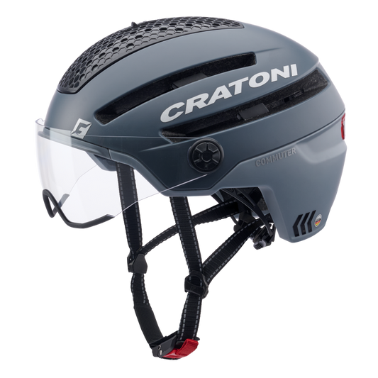 Cratoni Commuter City Fahrradhelm grey matt