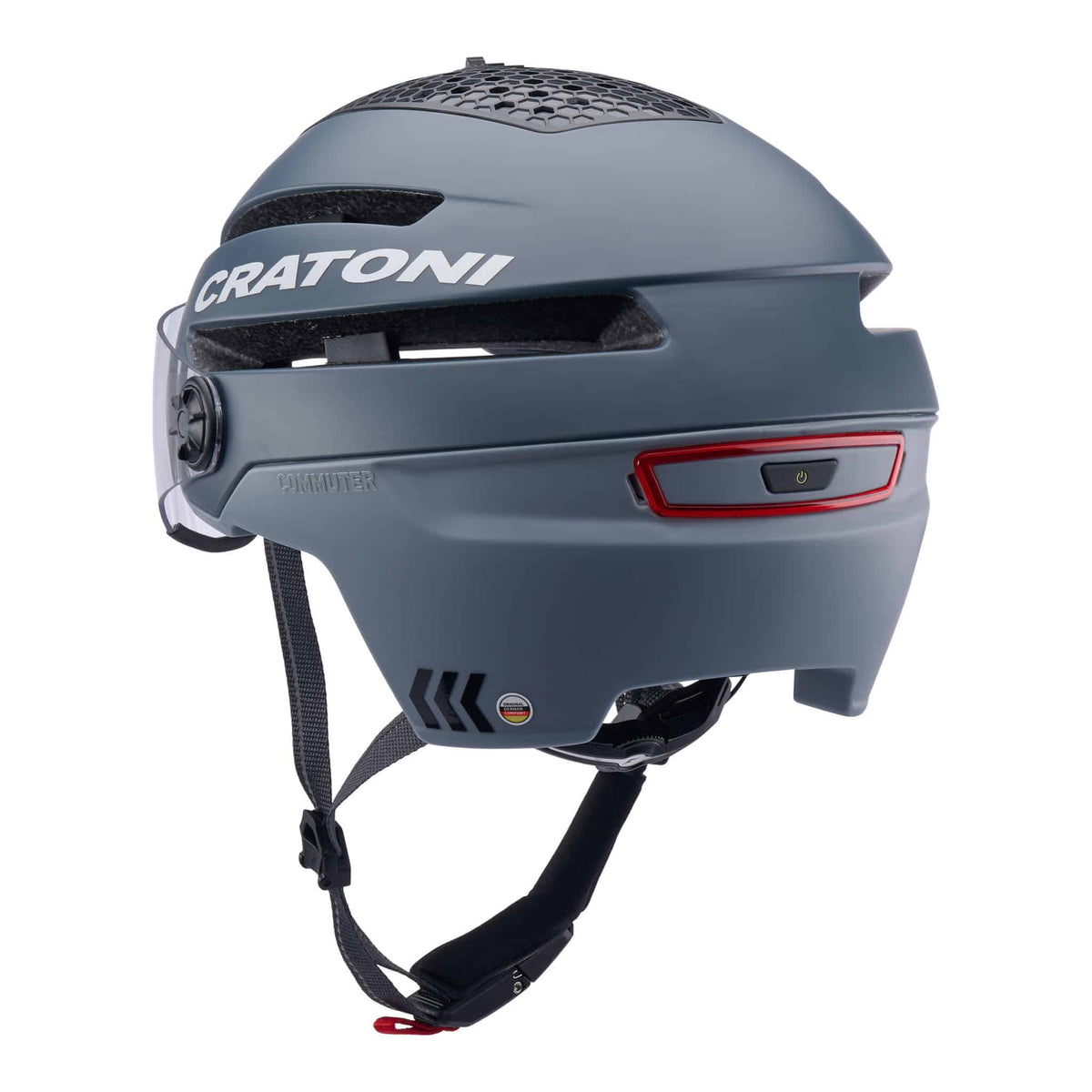 Cratoni Commuter City Fahrradhelm grey matt
