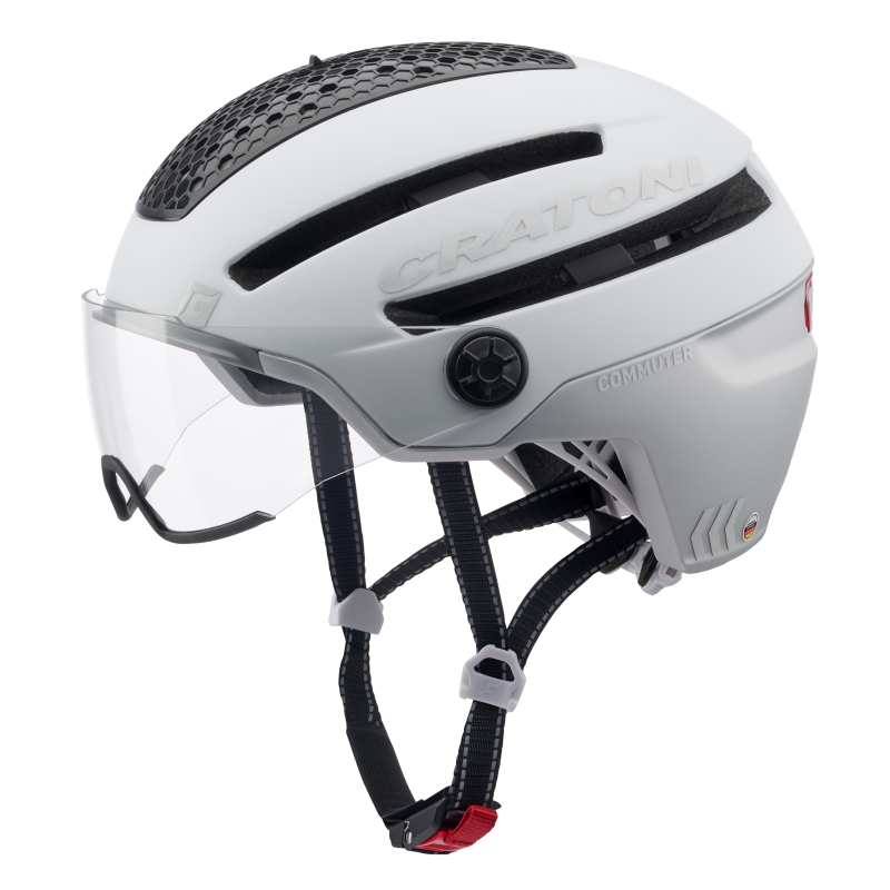 Cratoni Commuter City Fahrradhelm white matt