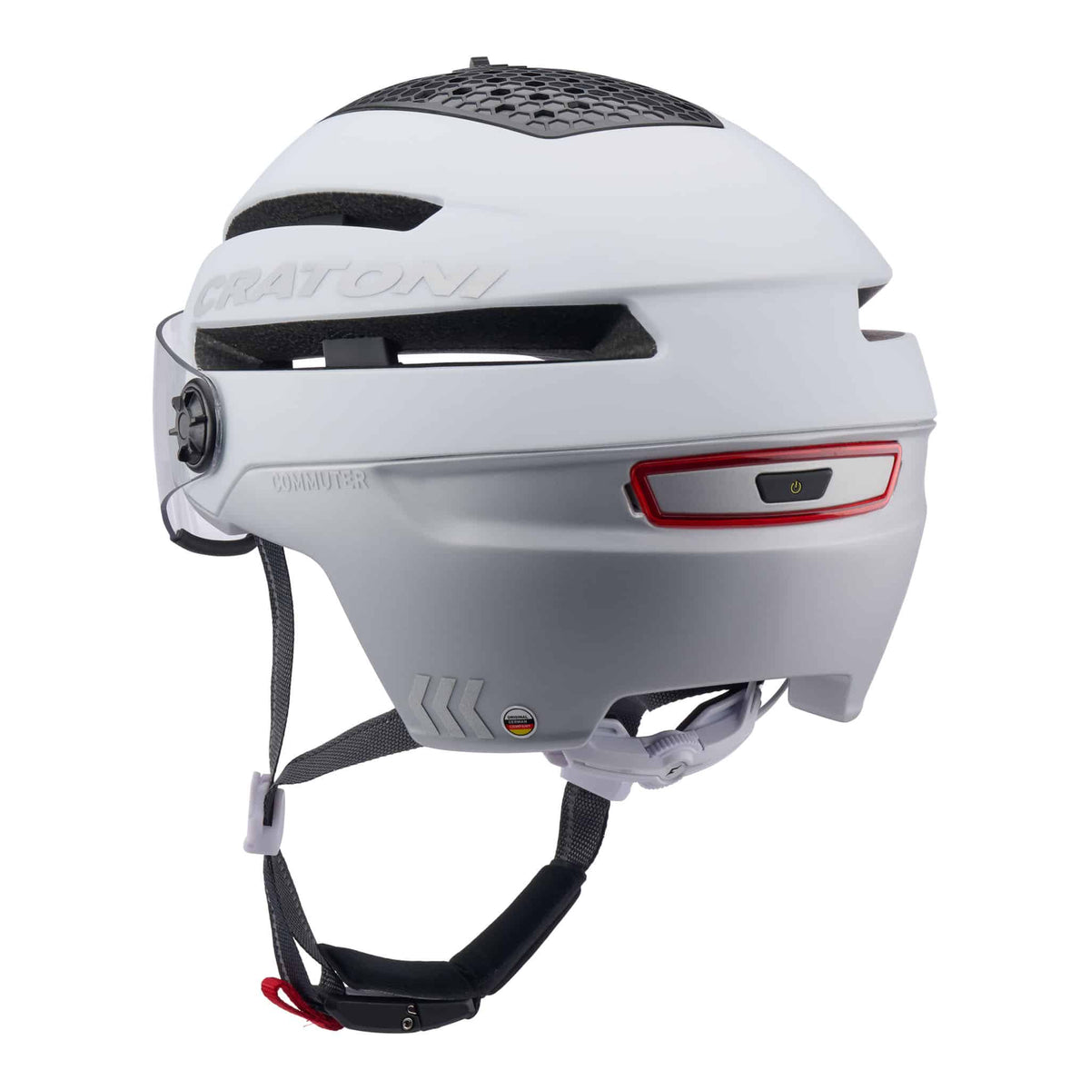 Cratoni Commuter City Fahrradhelm white matt