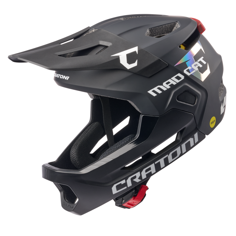 Cratoni MadCat MIPS Kinder Fahrradhelm black matt