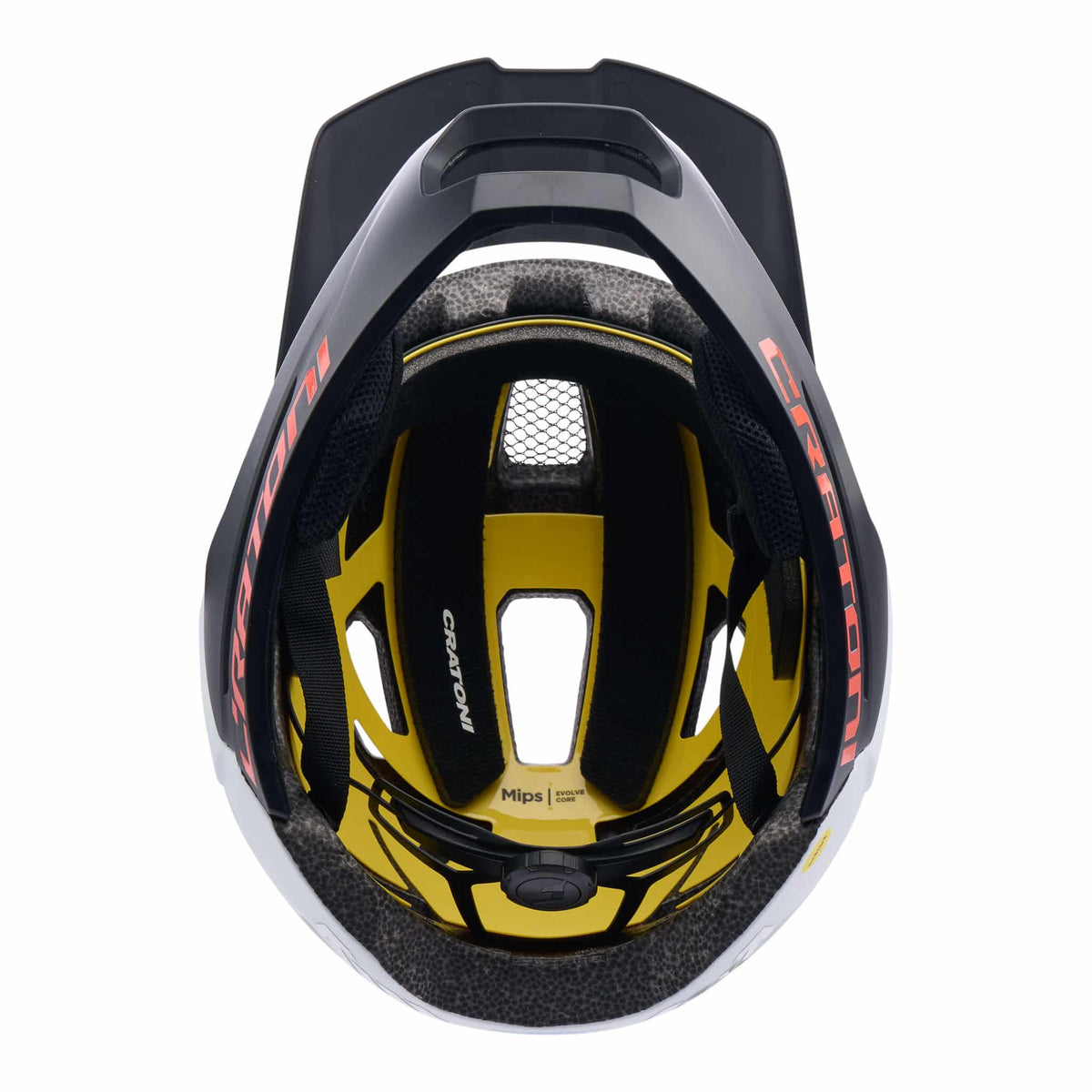 Cratoni MadCat MIPS Kinder Fahrradhelm white-black matt