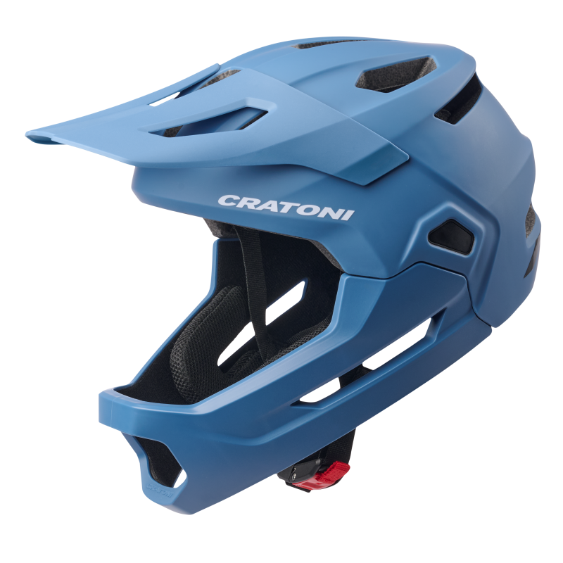 Cratoni MadCat Kinder Fahrradhelm blue matt