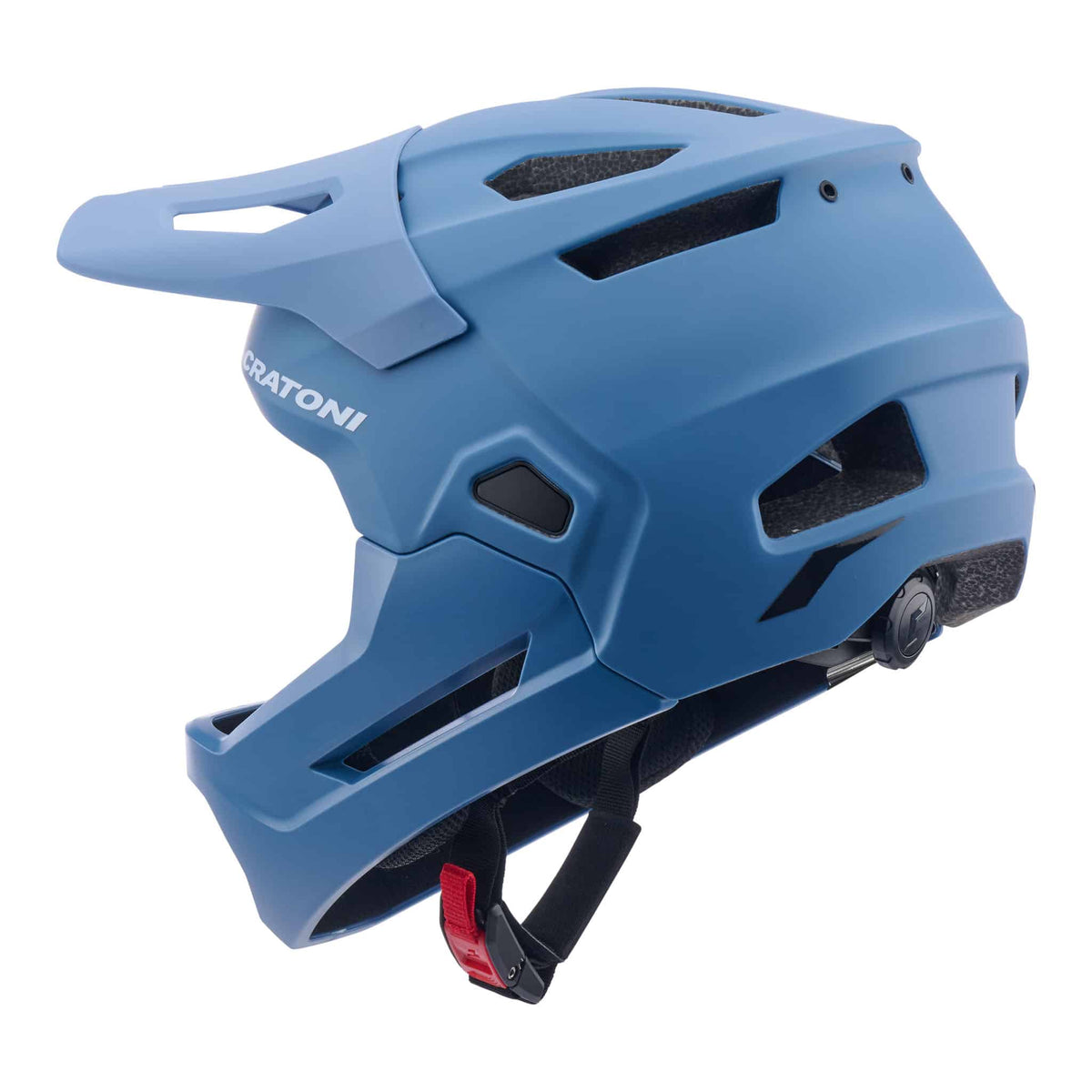 Cratoni MadCat Kinder Fahrradhelm blue matt