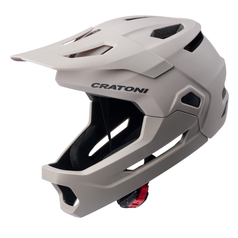 Cratoni MadCat Kinder Fahrradhelm darksand matt